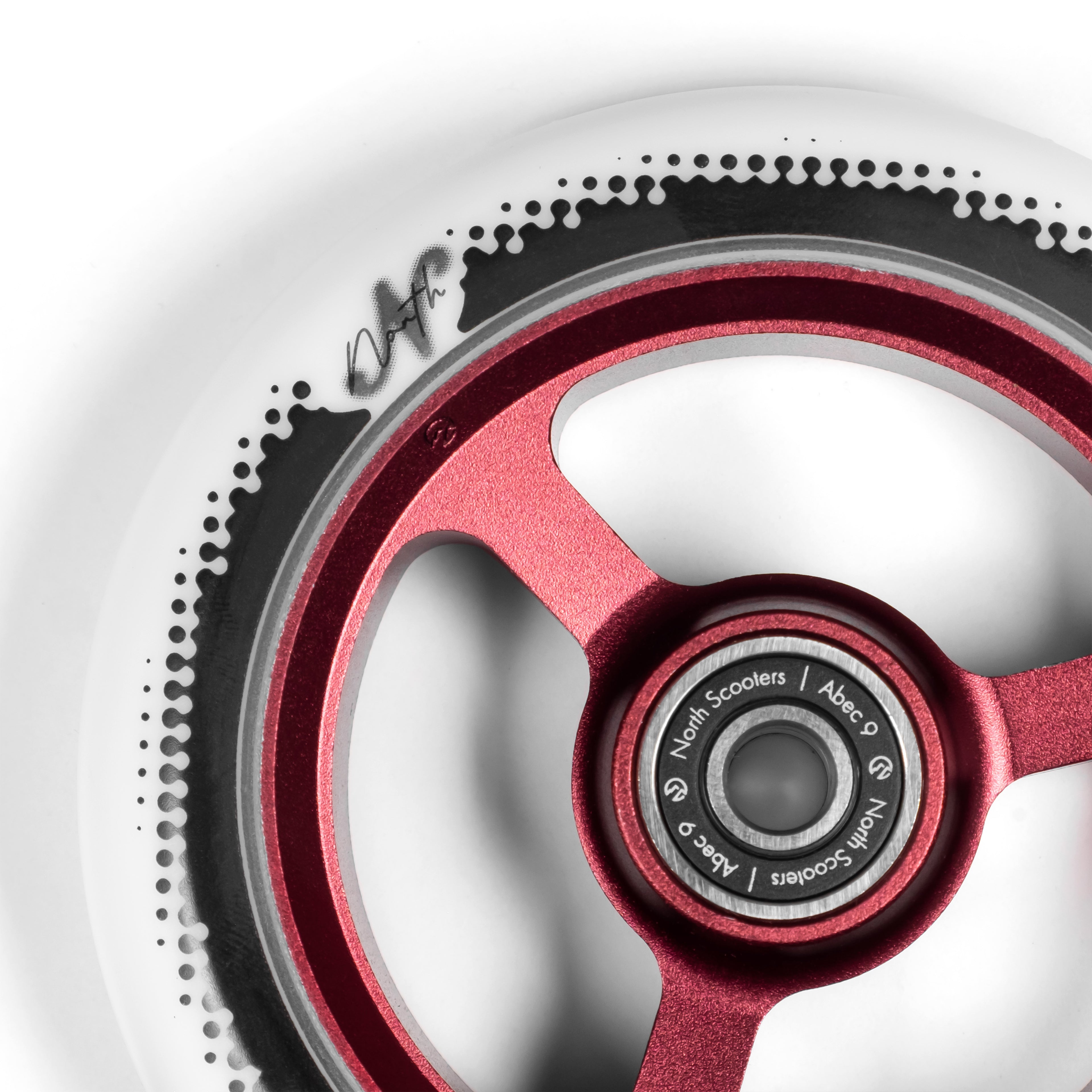 North Index Scooter Wheels 110mm x 24mm – Pair