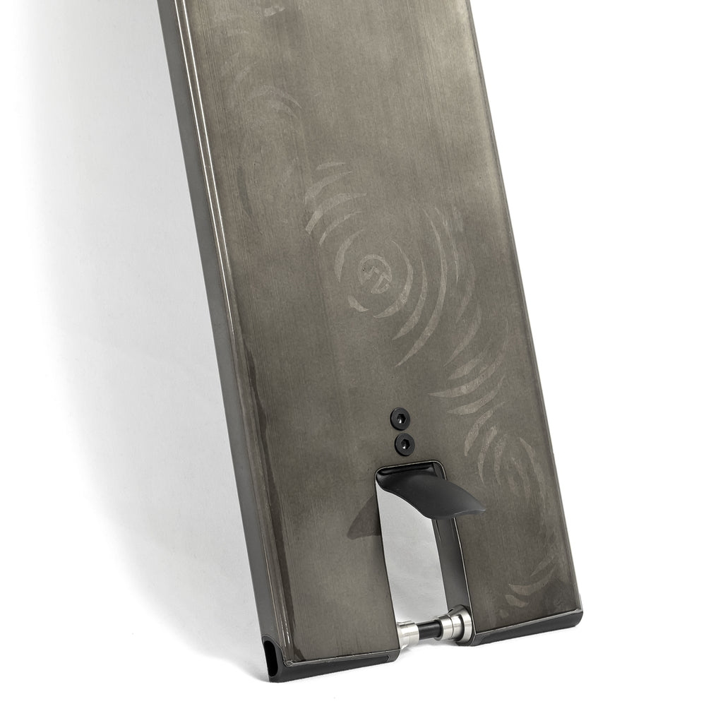 North Scooters Pro scooter deck transparent black 6.5 inches wide 