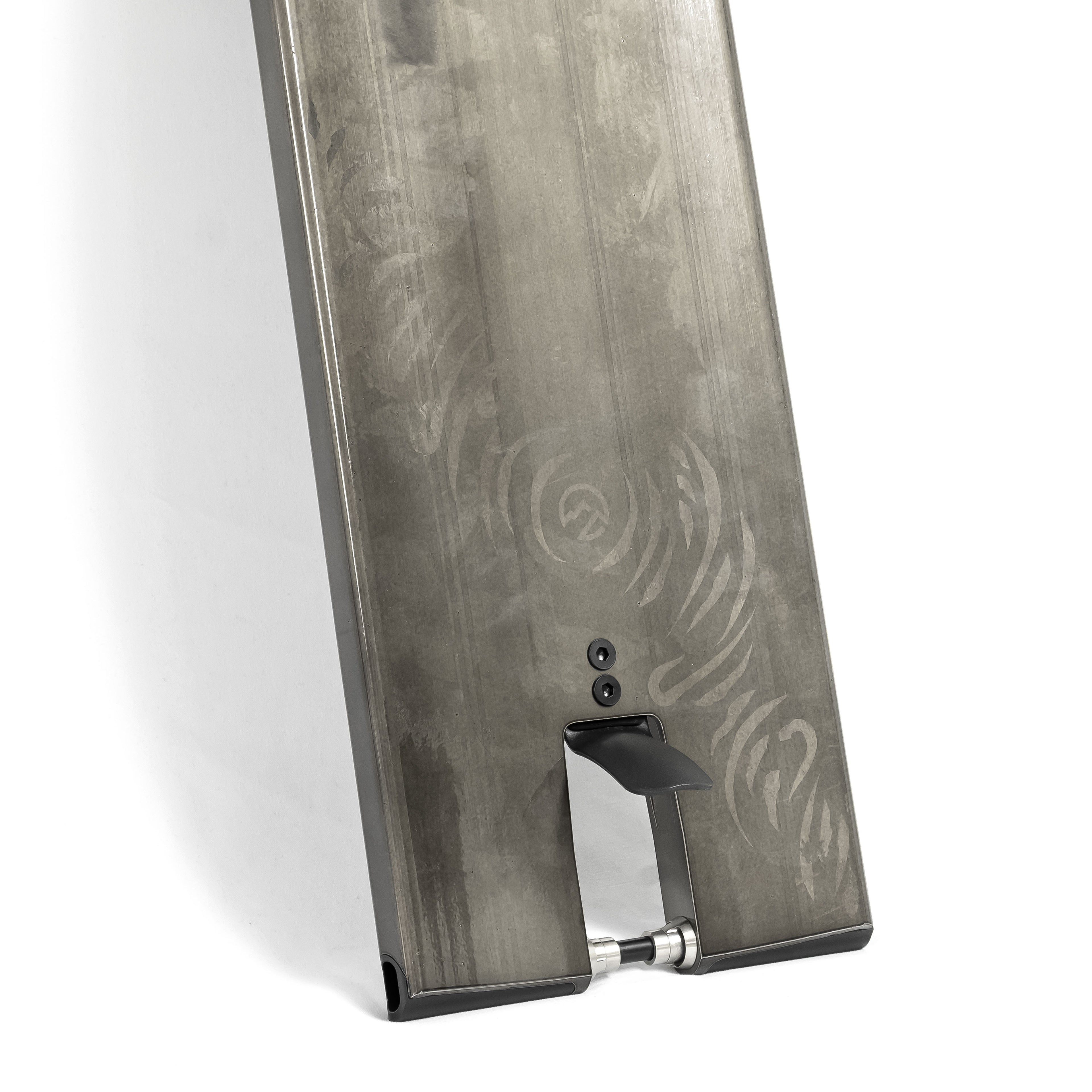 North Scooters Pro scooter deck transparent black 7 inches wide 