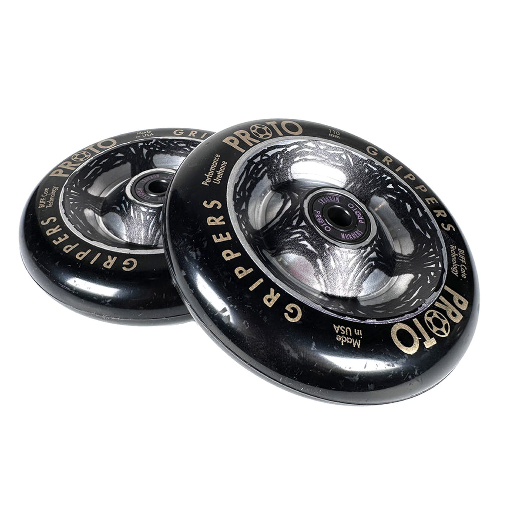 PROTO – “CATALYST” Full Core Grippers 110 x 24mm (Black On Raw)